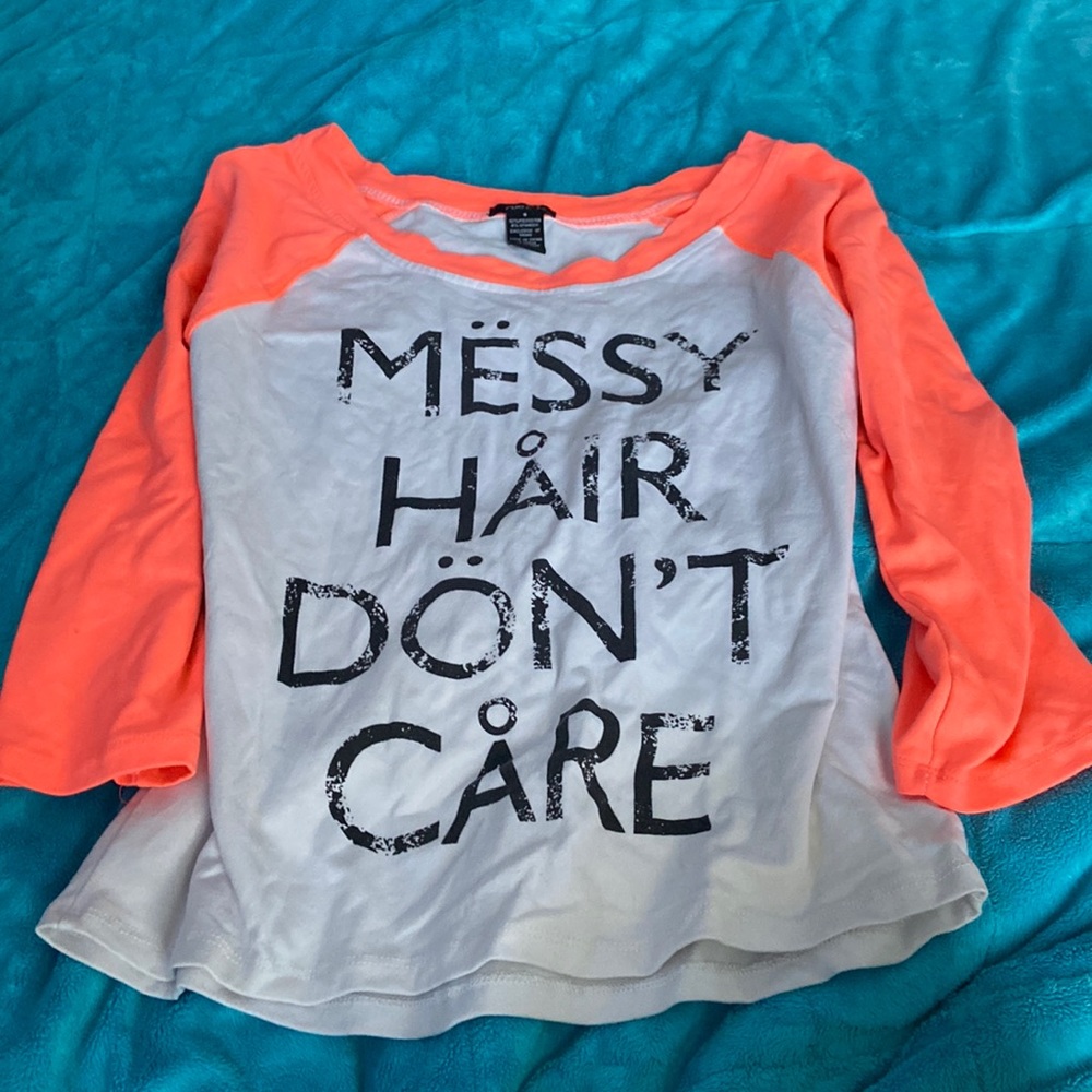 Woman’s long sleeve top